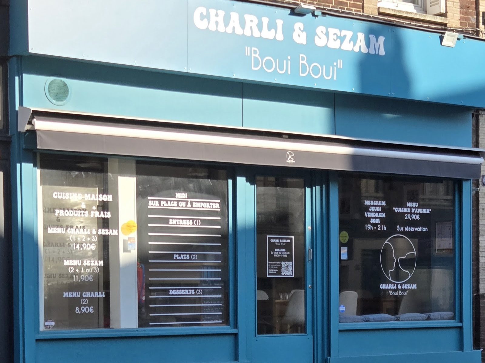Charli & Sezam, restaurant à Rouen
